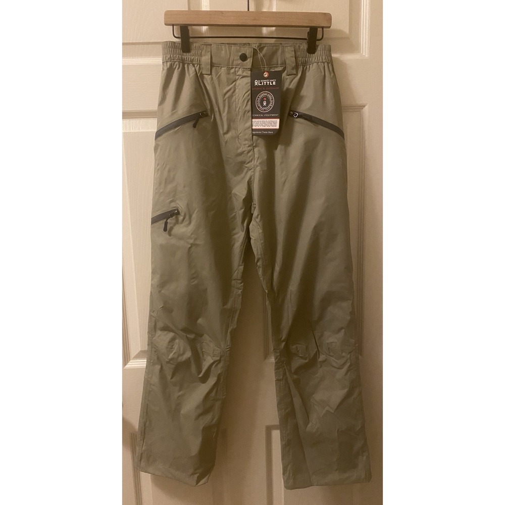 Little Donkey Andy Women's Lightweight Waterproof Breathable Rain Pants Medium